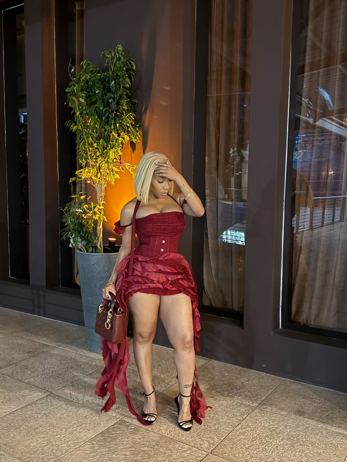 Ruby Ruffle Mini