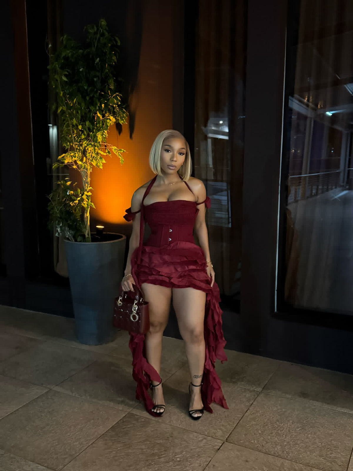 Ruby Ruffle Mini