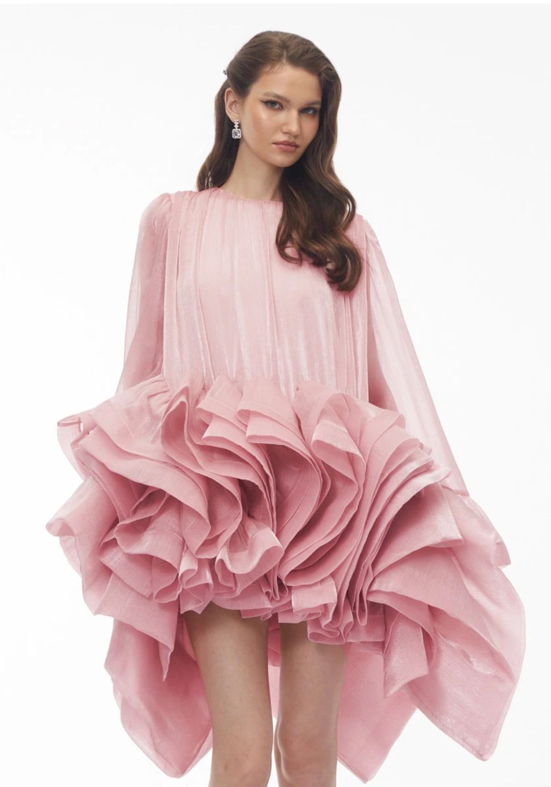Rosette Ruffle Mini