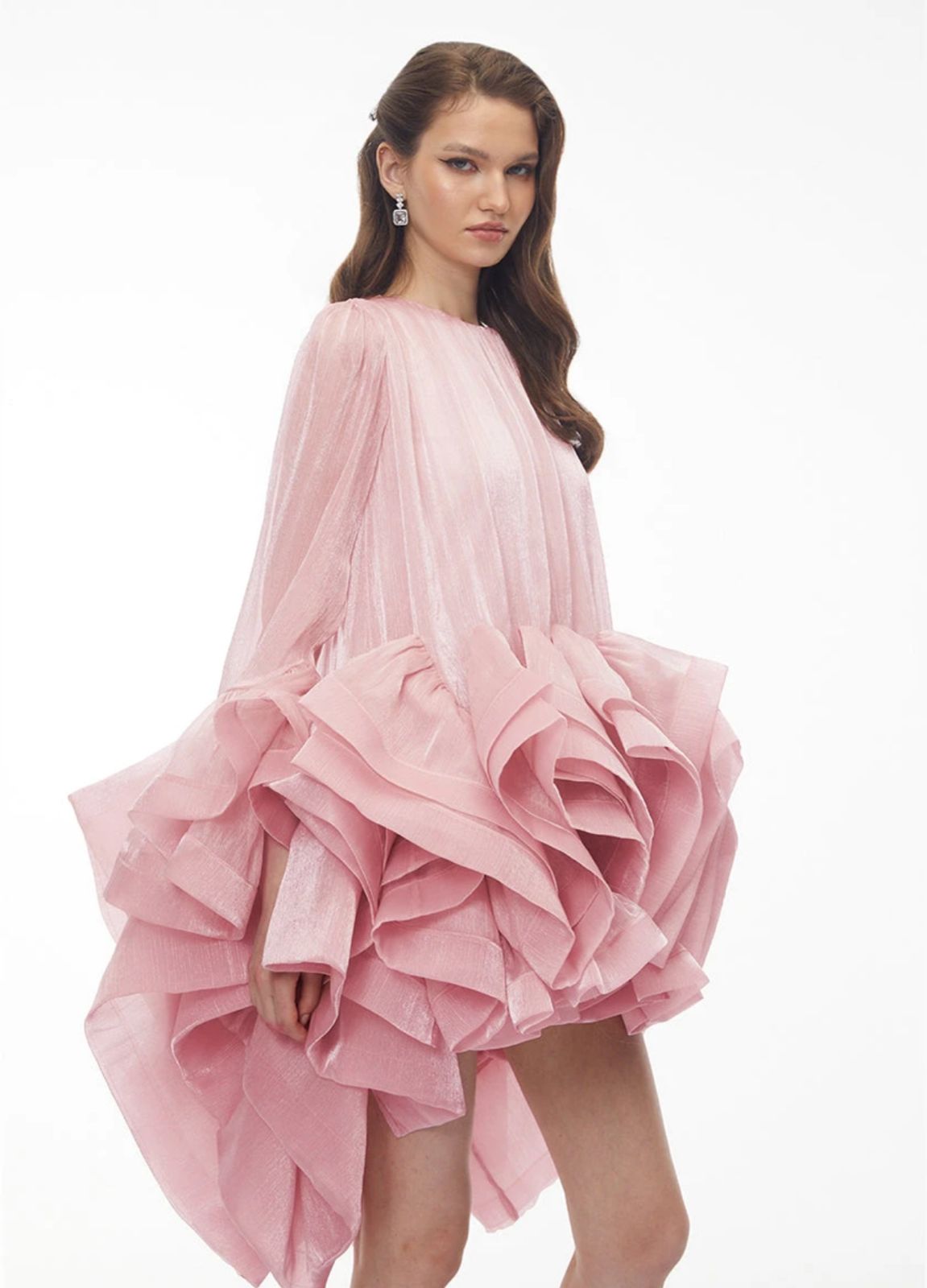 Rosette Ruffle Mini