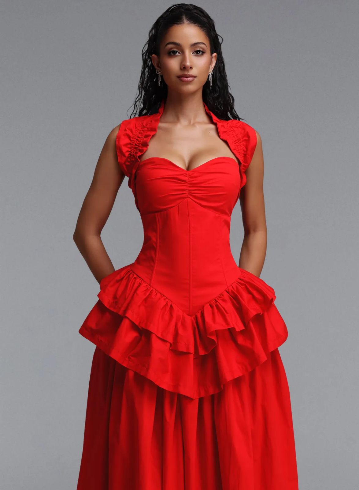 Valentina Ruffle Dress