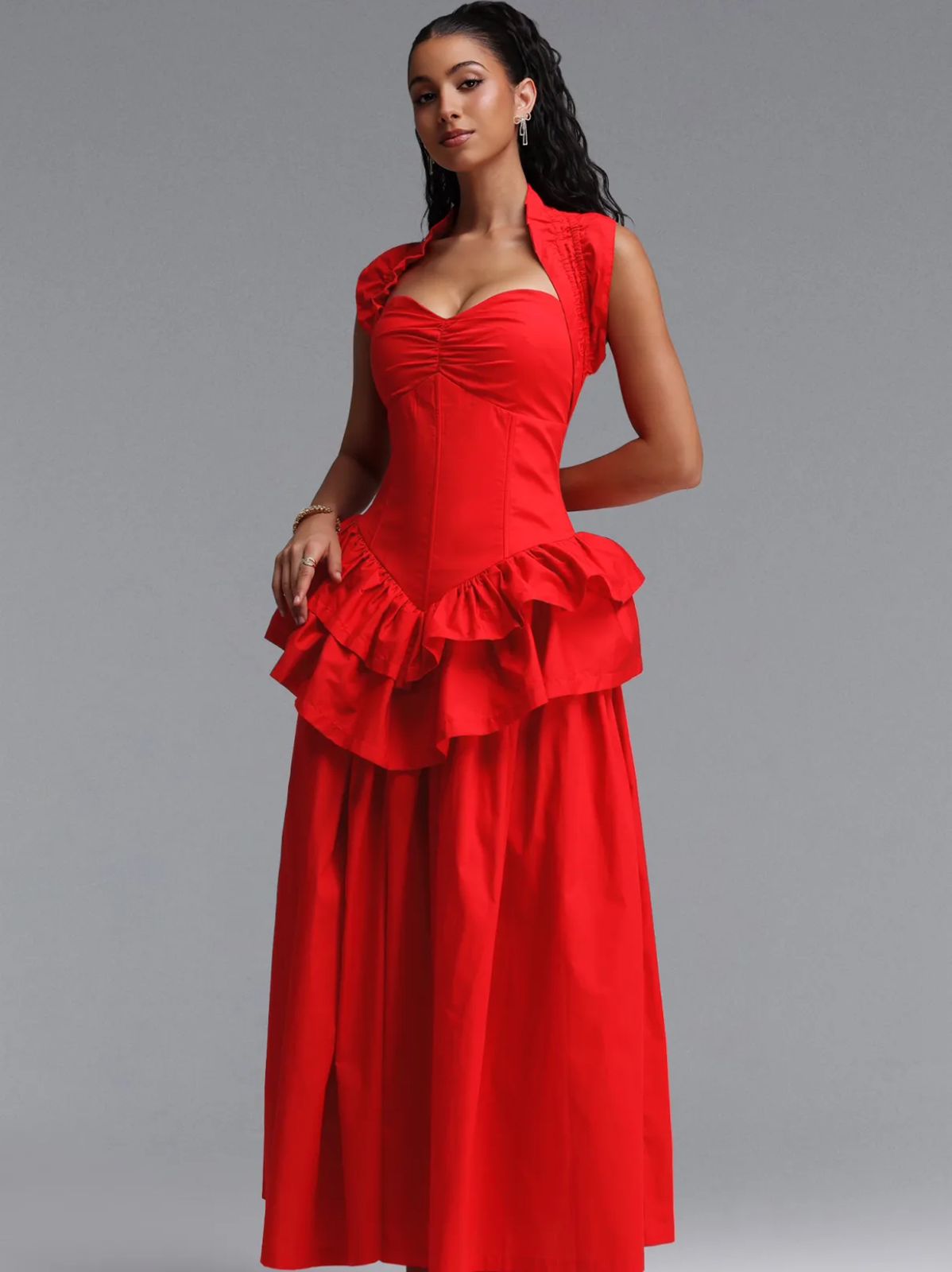 Valentina Ruffle Dress